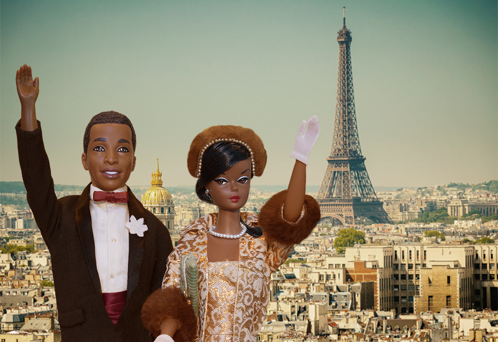 B and K Paris (Black Barbie and Steve)