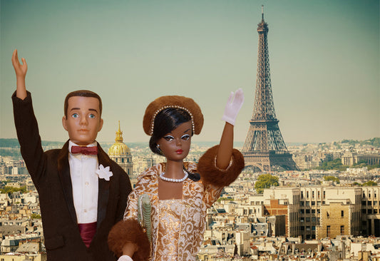 B and K Paris (Black Barbie and Ken