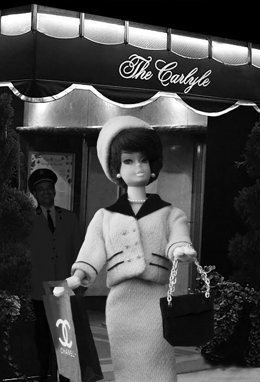 Barbie O' at The Carlyle (B&W)