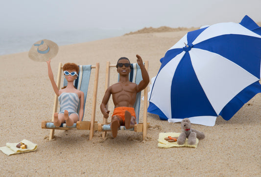 Barbie and Steve Beach-Time